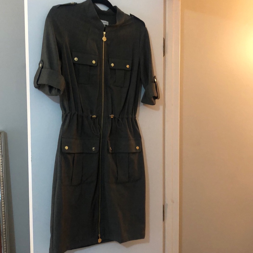Calvin Klein Safari Style Dress